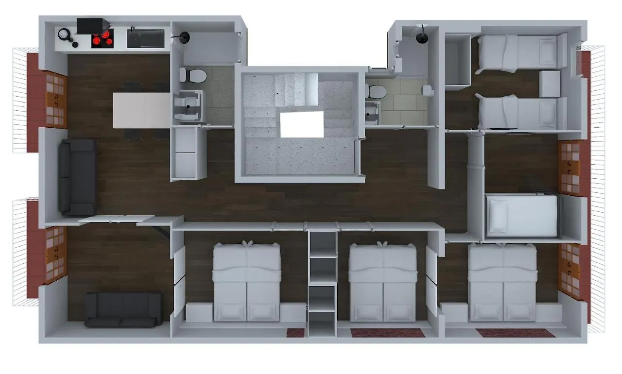 Ab Paral-Lel Spacious Apartments 0*, Barcelona
